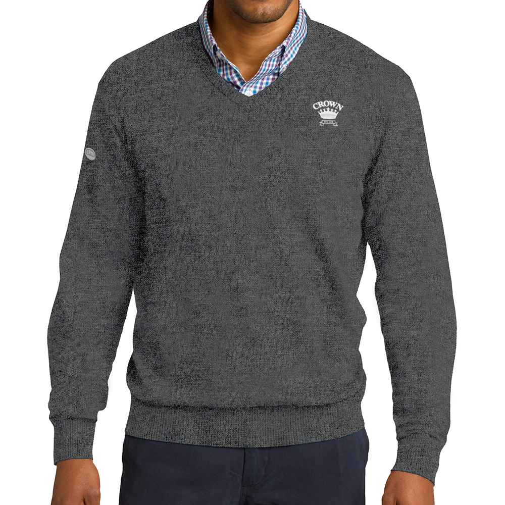 Port Authority Pullover V-Neck Sweater – Men’s