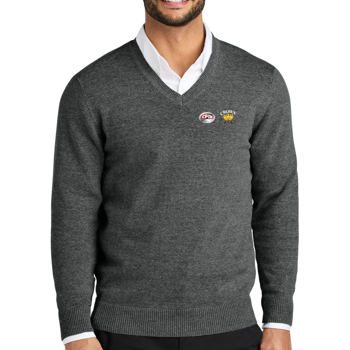 Port Authority Pullover V-Neck Sweater – Men’s