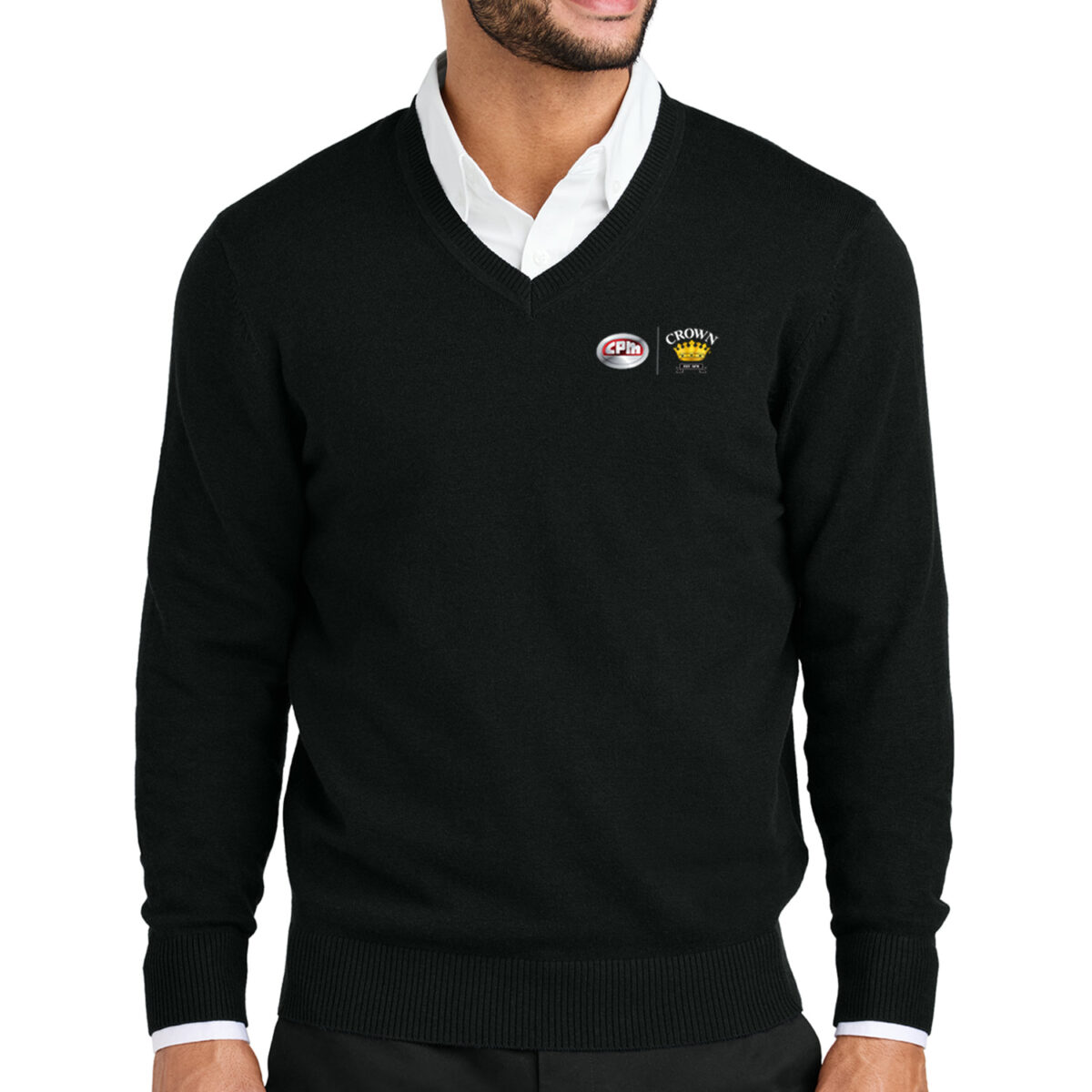 Port Authority Pullover V-Neck Sweater – Men’s