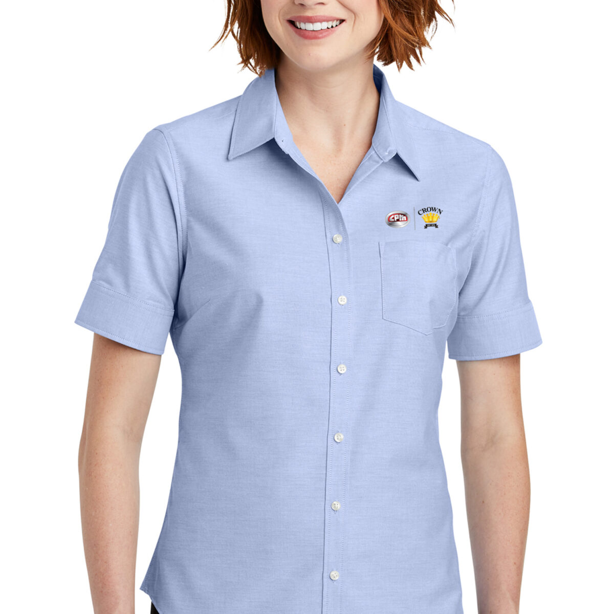 Short Sleeve Button Down Shirt – Lightweight – Women’s