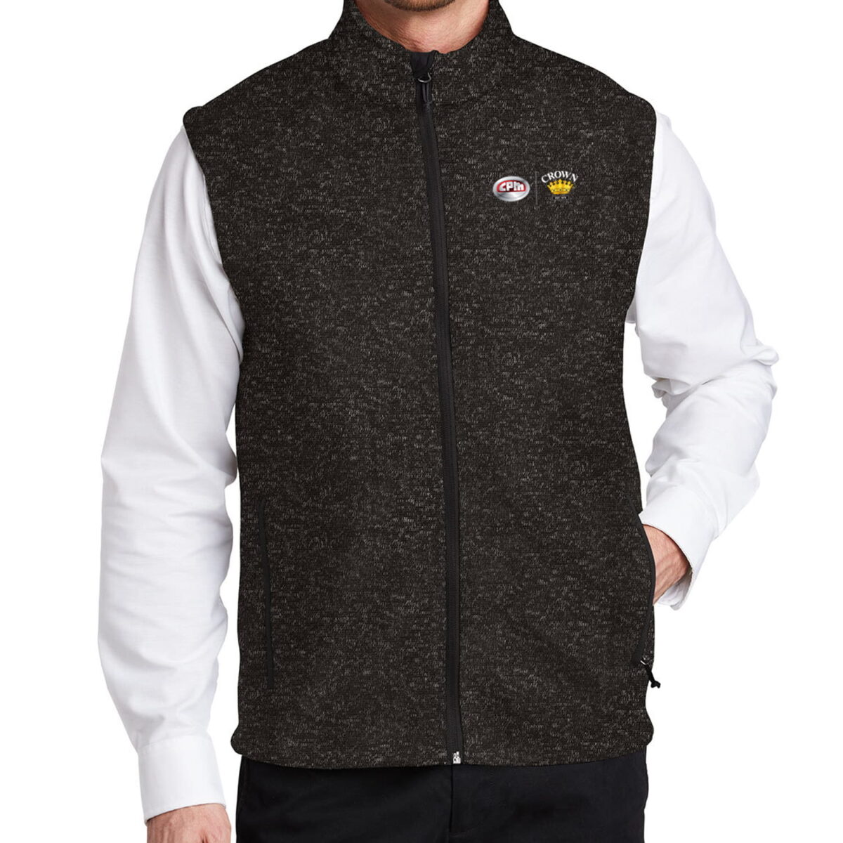 Vest – Zipped Fleece – Men’s