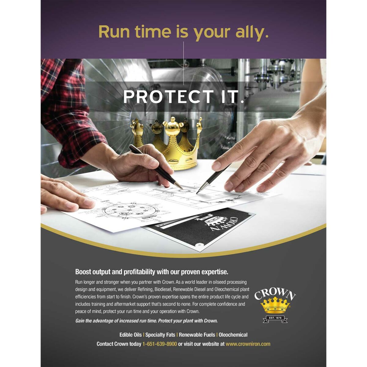 Crown Protect It Print Ad