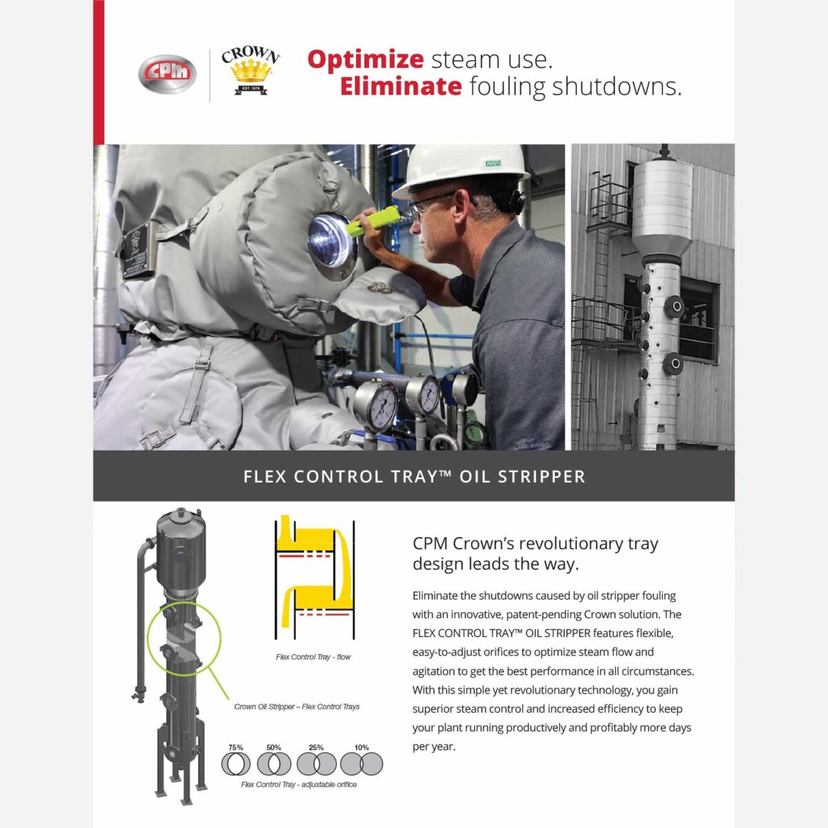 Flex Control Tray Oil Stripper Sell Sheet