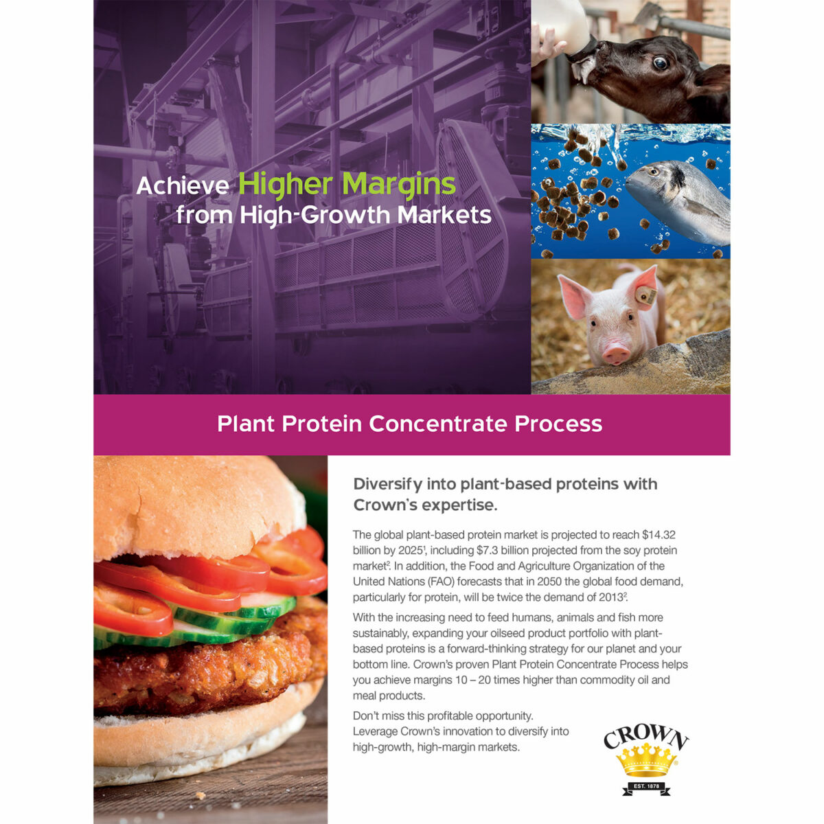 Plant Protein Concentrate Brochure
