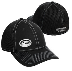 Stretch Mesh Hat (contrast stitch) – Fitted