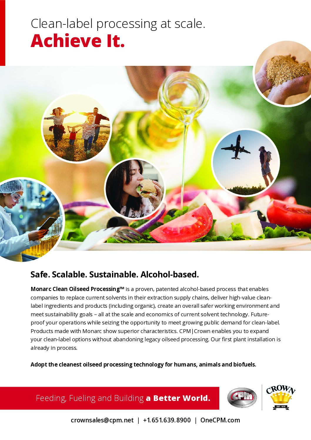 Monarc Clean Oilseed Processing