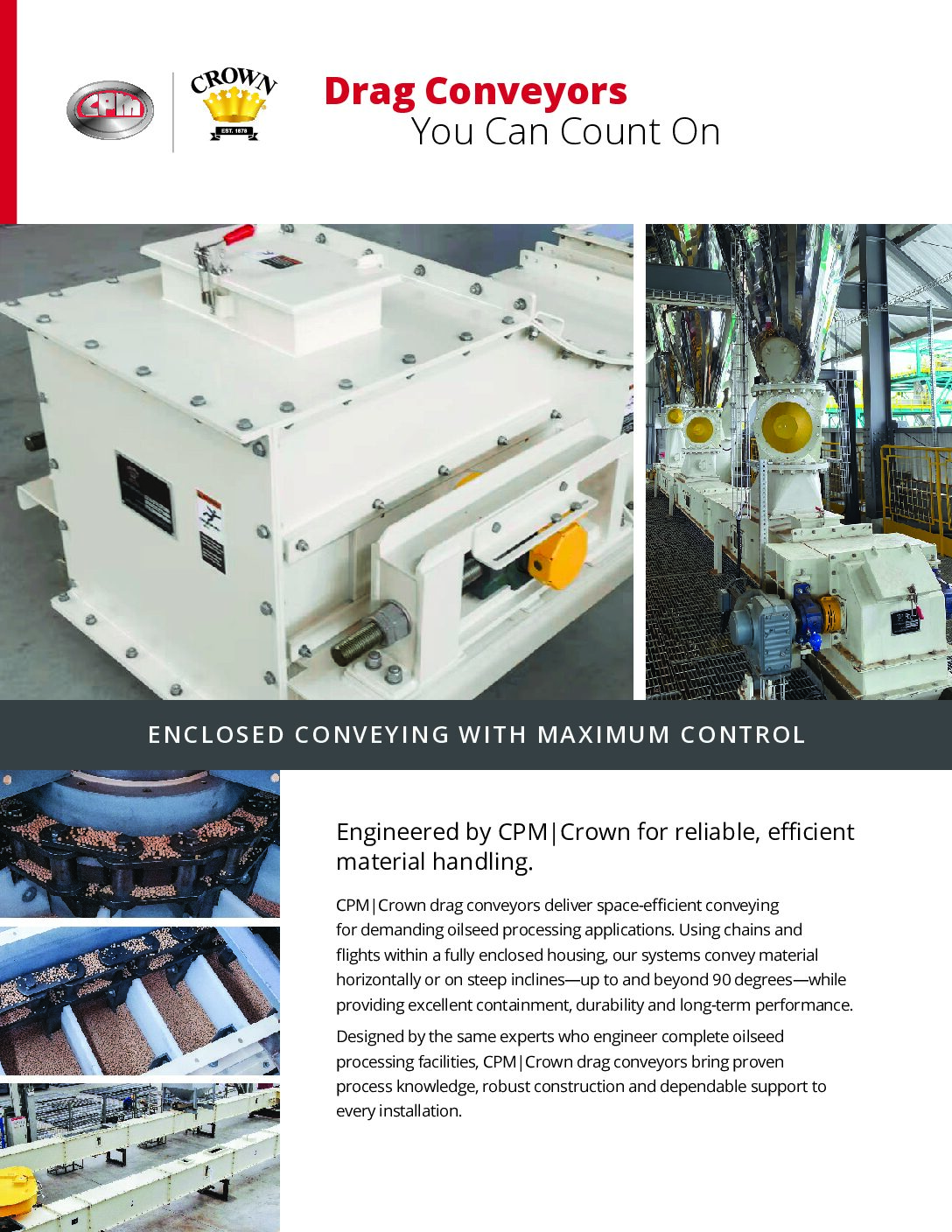 Drag Conveyor Sell Sheet